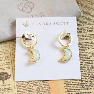 Kendra Scott Gold Convertible Earrings - Moon